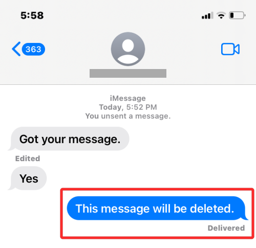 當您撤消 iMessage 上的消息時會發生什麼？