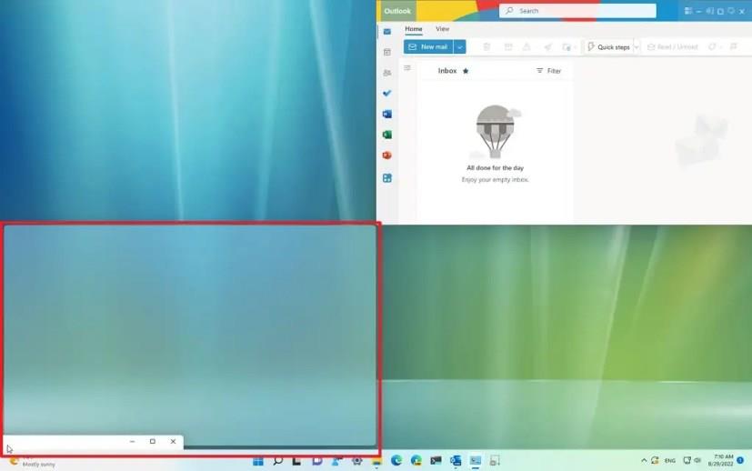 WINDOWS 11에서 스냅 지원과 함께 분할 화면을 사용하는 방법