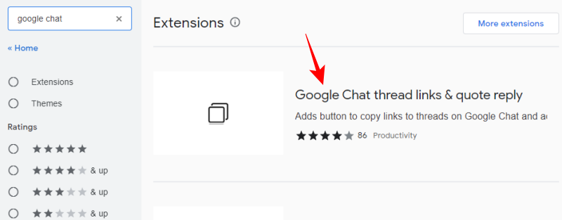 วิธีอ้างอิงในการตอบกลับใน Google Chat