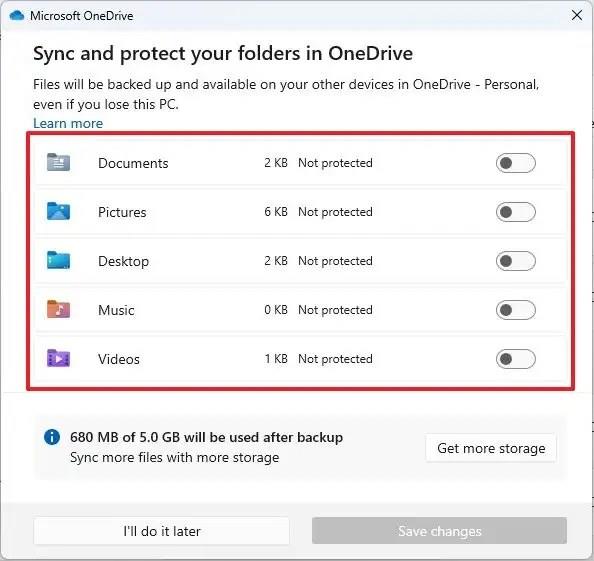 Comment sauvegarder des fichiers sur OneDrive sous Windows 11, 10