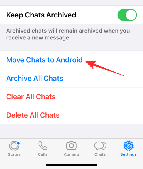 WhatsAppメッセージをiPhoneからAndroidに転送する方法