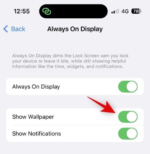 So deaktivieren Sie Hintergrundbilder und Benachrichtigungen im Always-on-Display auf dem iPhone