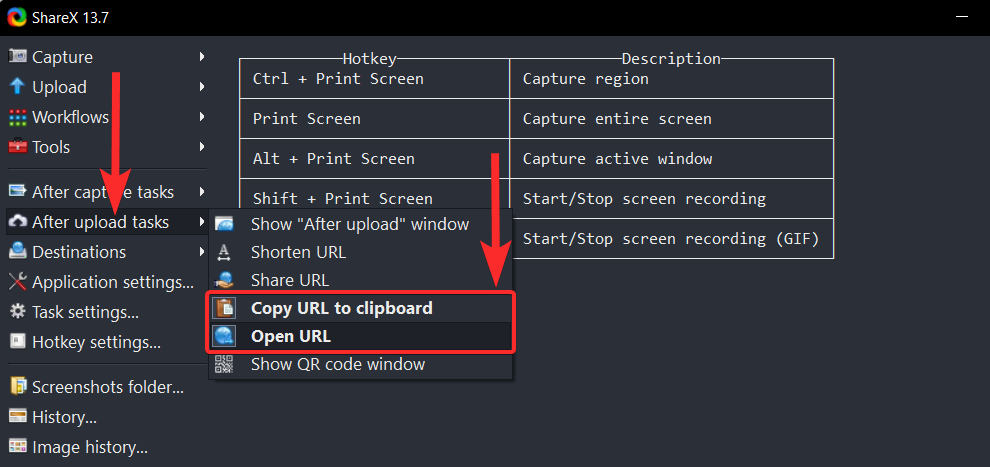 Windows 11 또는 10에서 ShareX를 사용하여 스크린샷을 찍고 화면을 기록하는 방법