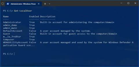 So ändern Sie das Kontokennwort mit PowerShell unter Windows 10