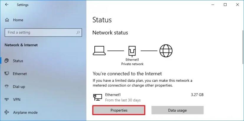 Windows 10 で IP アドレスを確認する方法