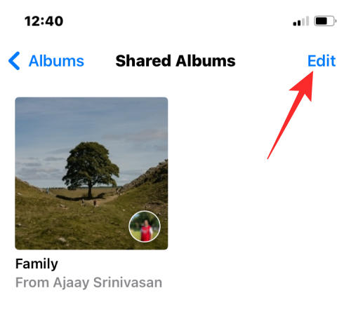 Comment supprimer quelqu'un d'un album partagé sur iPhone