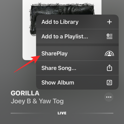 Apple Music에서 매우 빠르게 SharePlay하는 방법
