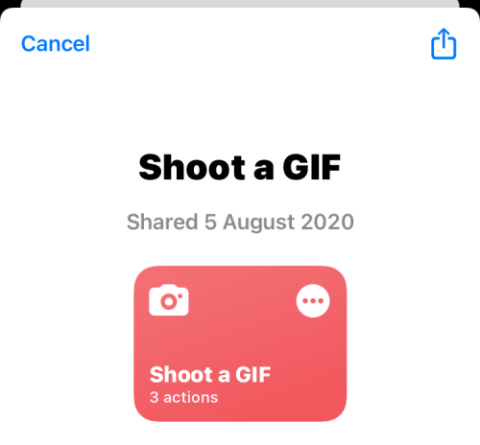 iPhoneのカメラからGIFを即座に作成する方法