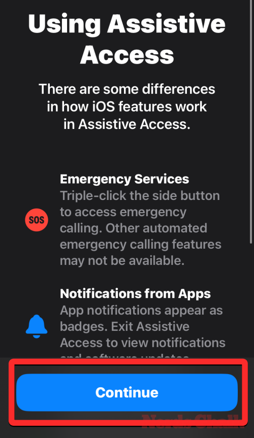 iPhone で支援アクセスを使用する方法