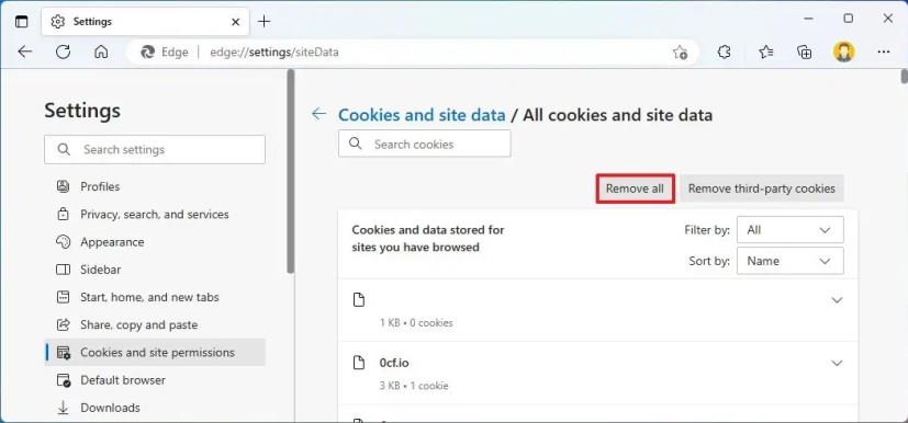 Microsoft Edge で Cookie をクリアしてサイトの問題を解決する方法