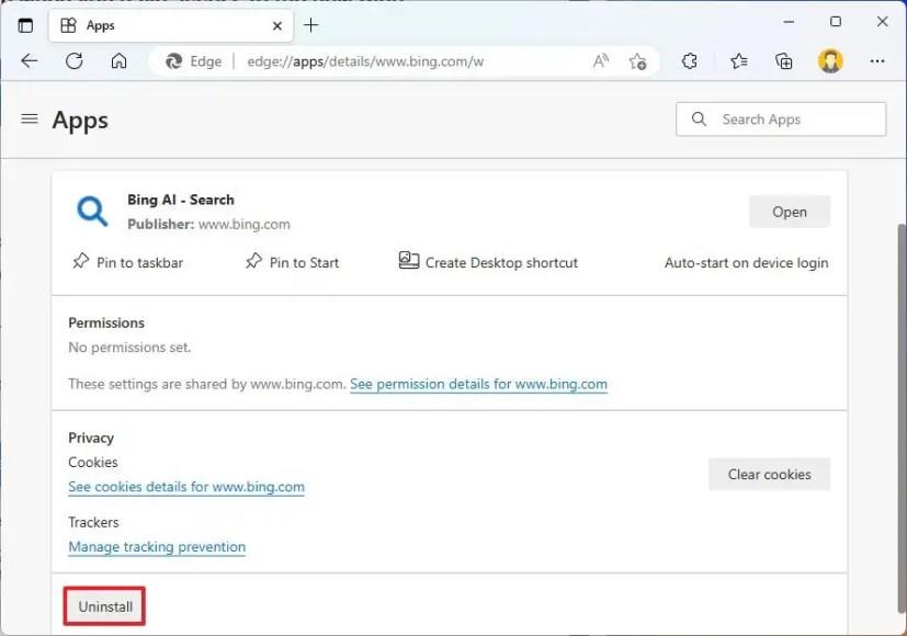 Windows 11 に ChatGPT を使用して Bing をアプリとしてインストールする方法