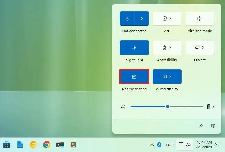 Comment activer le partage à proximité sur Windows 11