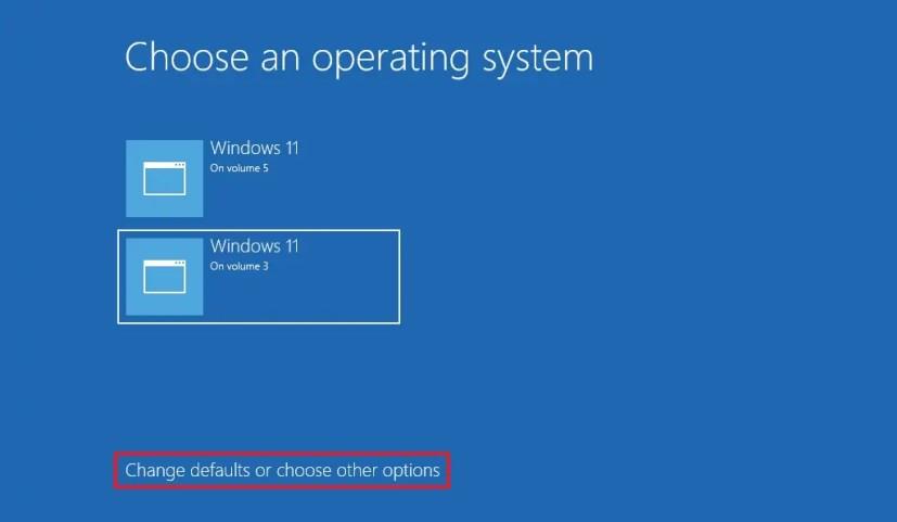 Windows 11, 10에서 부팅 메뉴 시간 초과를 변경하는 방법