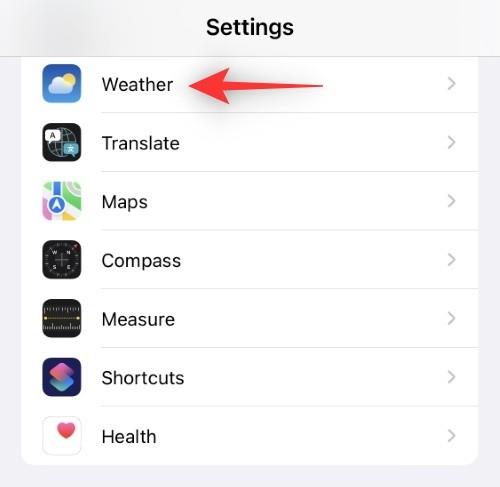 iOS 16で天気予報アプリのバッテリー消耗を修正する方法