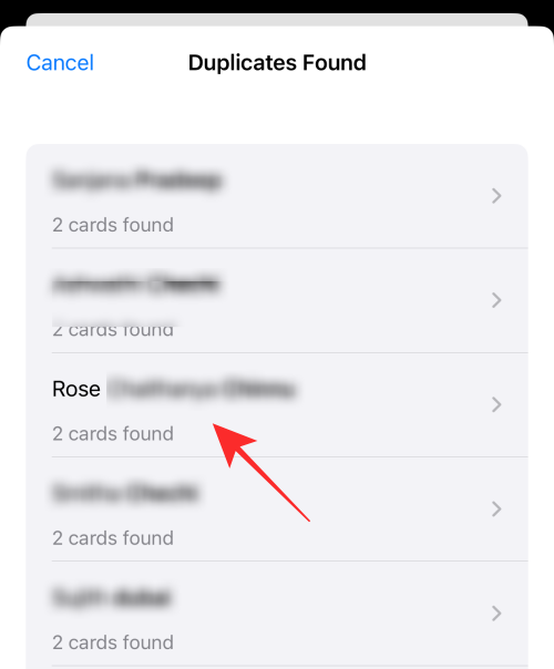 Comment supprimer les contacts en double sur iPhone sous iOS 16