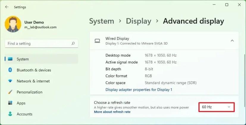 Windows 11에서 모니터 새로 고침 빈도를 조정하는 방법