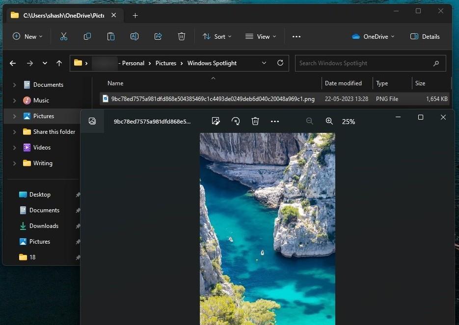 Comment télécharger des images de fond d’écran Windows Spotlight sur votre PC