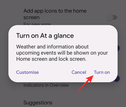 Android 12「At A Glance」が機能しない、または利用できない?  直し方