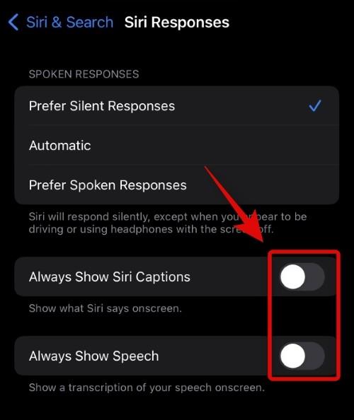 iPhoneでSiriをサイレント応答させる方法