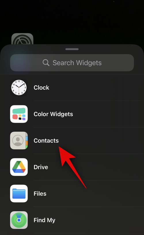 Comment activer et utiliser le bouton d'appel et de message pour un widget de contact sur iOS 17