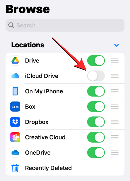 iPhoneのファイルアプリにGoogleドライブ、OneDrive、DropBoxを追加する方法