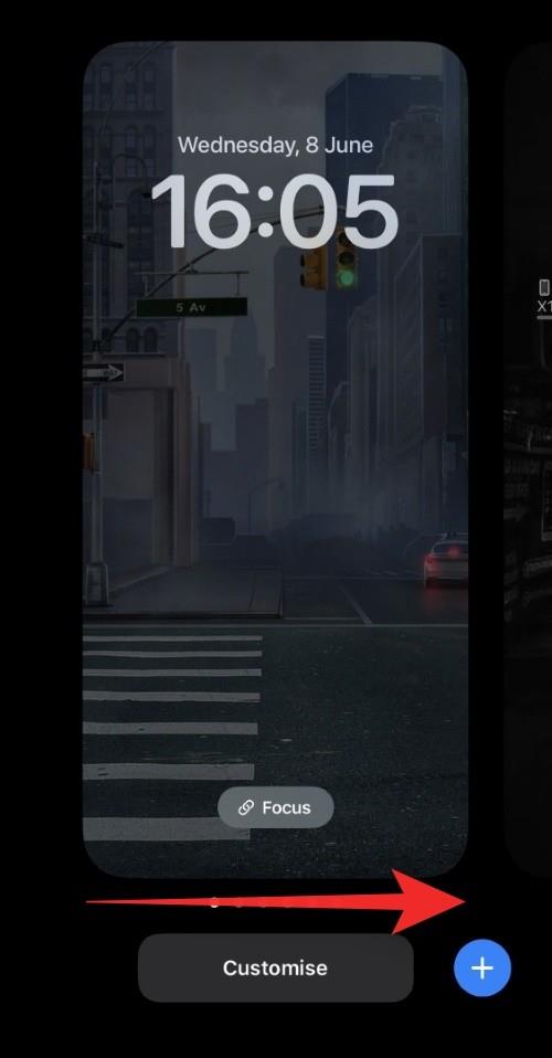 iOS 16 の iPhone でロック画面をフォーカス モードにリンクする方法