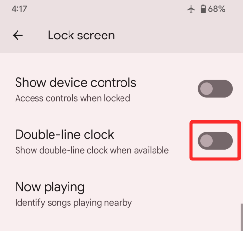 Android 12: ロック画面の時計を変更する方法