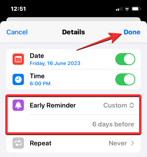iOS 17で早期リマインダーを設定する方法