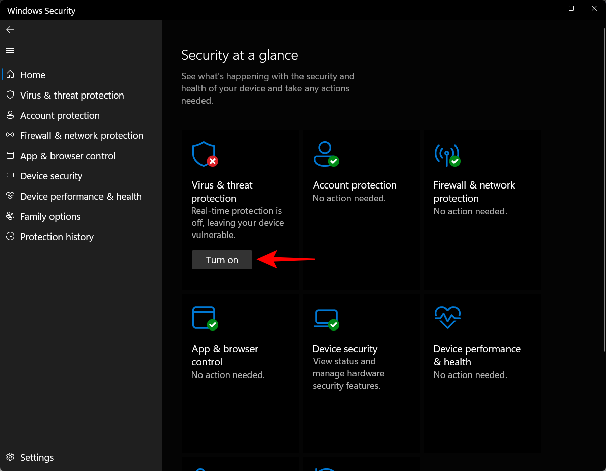 Windows 11 で Windows Defender を有効にする方法