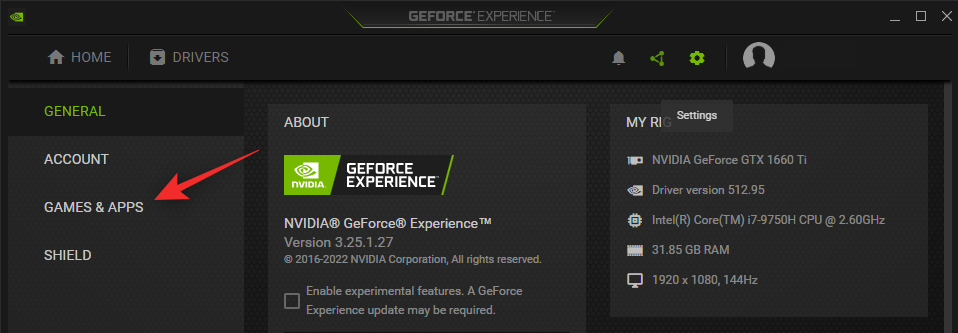 Windows에서 Geforce 오버레이를 비활성화하거나 끄는 방법