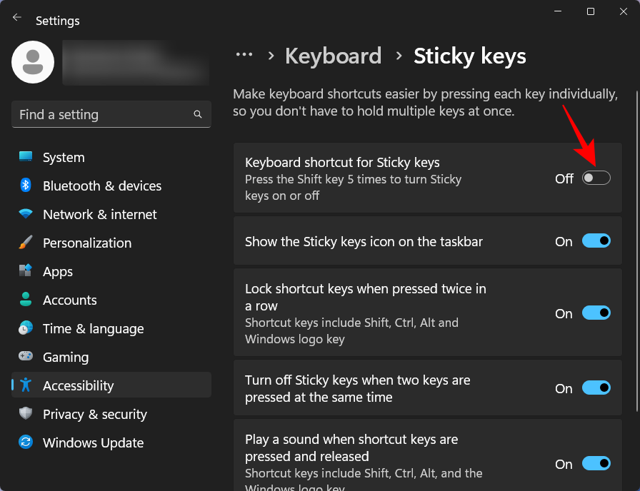 So deaktivieren Sie Sticky Keys dauerhaft unter Windows 11 [2023]