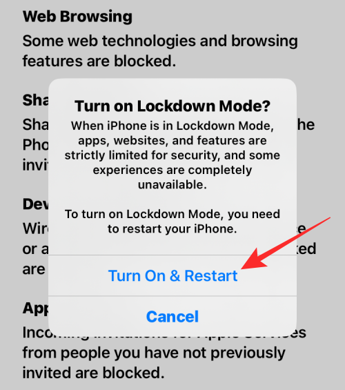 如何在 iOS 16 上啟用鎖定模式