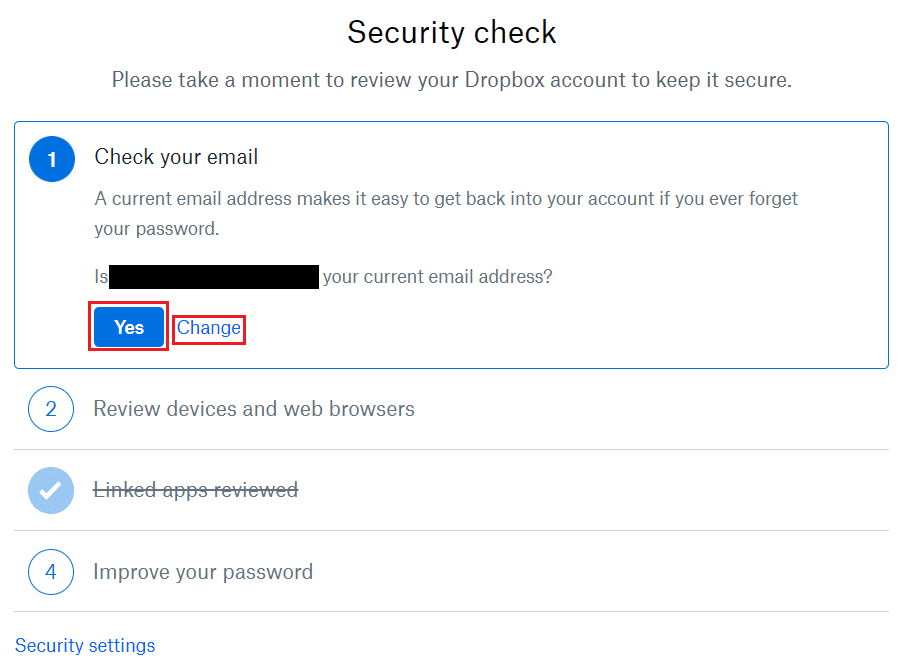 Dropbox: Cum să vă revizuiți setările de securitate