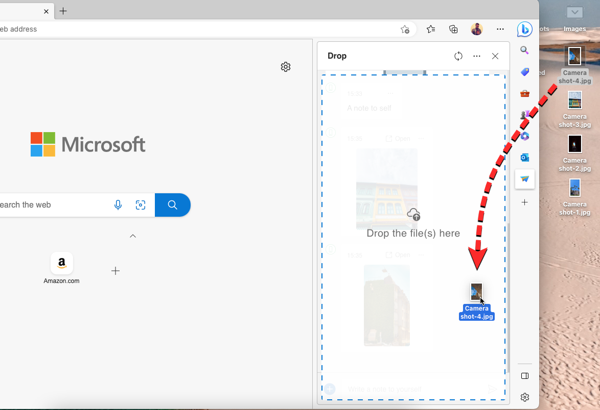 如何使用 Microsoft Edge Drop 傳輸文件 [2023]