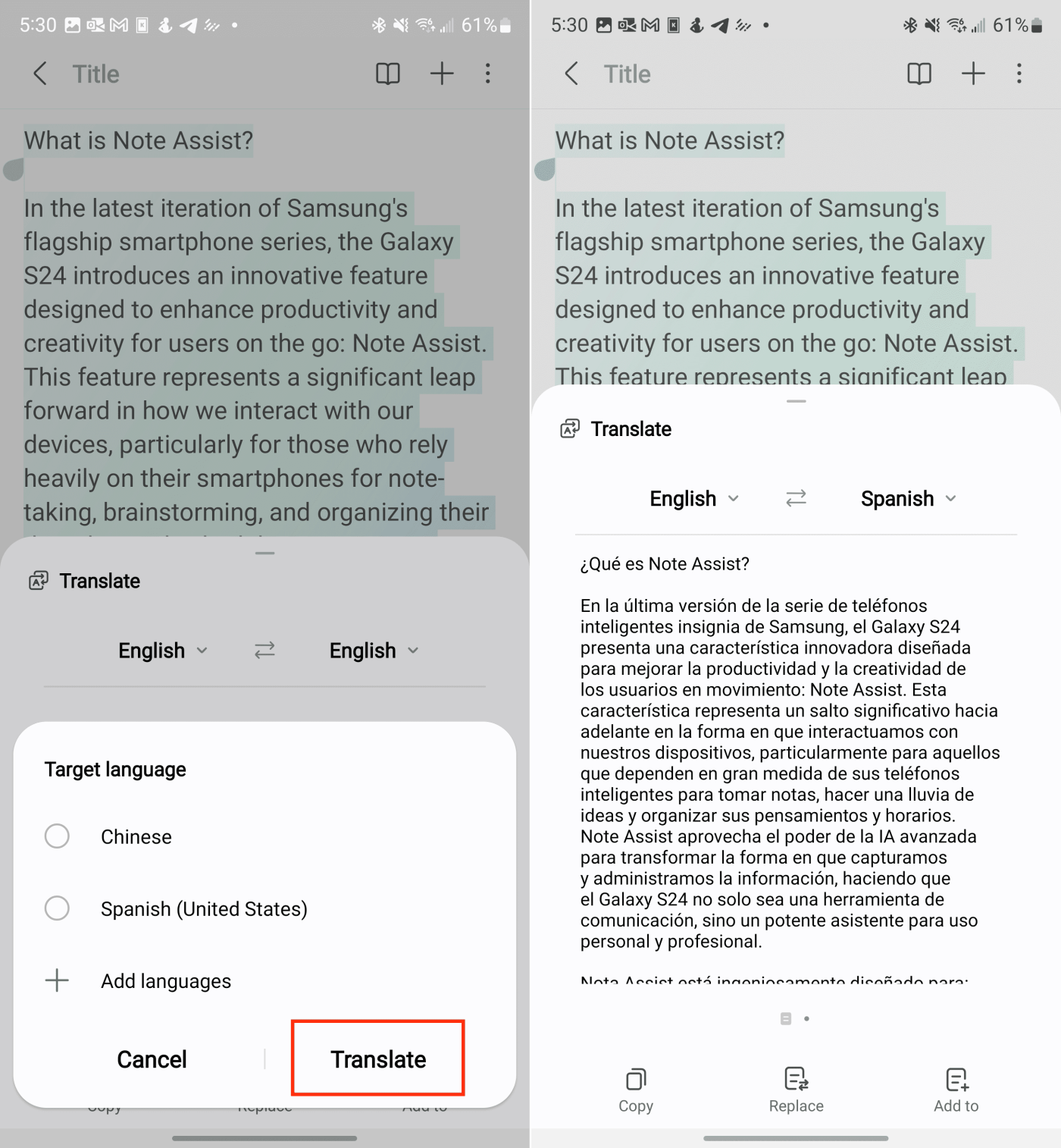 How to Use Note Assist on Galaxy S24
