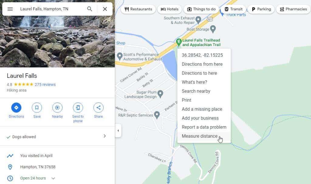 Google マップで距離を測定する方法