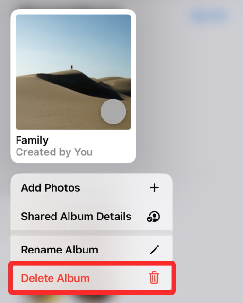 iPhoneで共有アルバムを削除する4つの方法