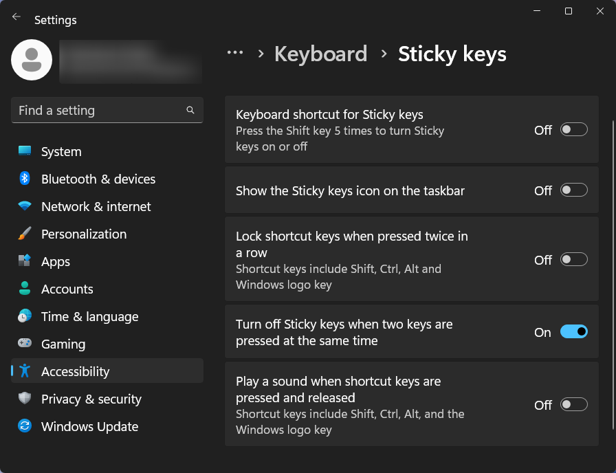 So deaktivieren Sie Sticky Keys dauerhaft unter Windows 11 [2023]