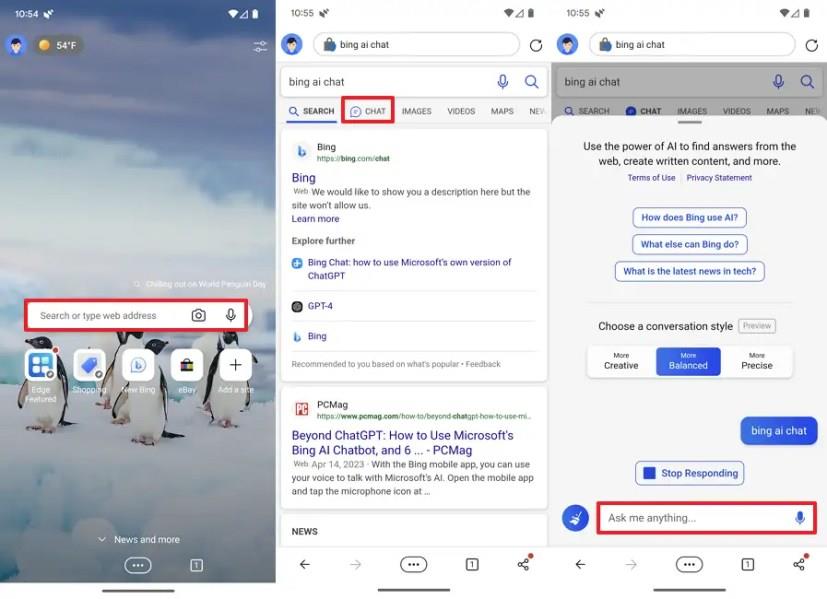 สามวิธีที่ดีที่สุดในการเข้าถึง Bing Chat AI บน Android หรือ iPhone