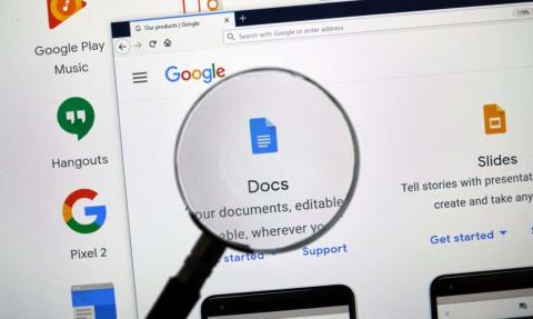 วิธีผสานเซลล์ในตาราง Google Docs