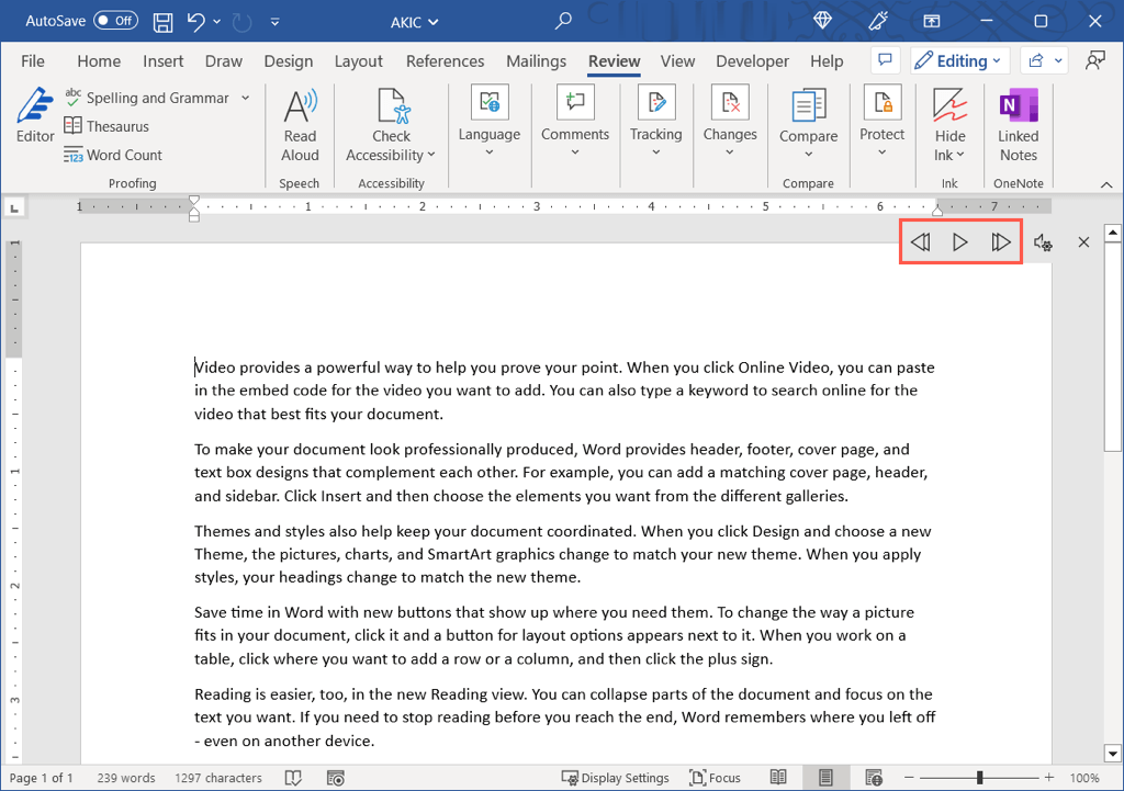 如何讓 Microsoft Word 大聲朗讀您的文檔