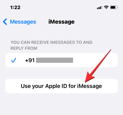 'iMessage에 Apple ID를 사용하세요'라는 메시지가 나타납니까?  해야 할 일