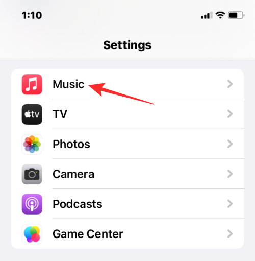 วิธีค้นหาเพลงรักบน Apple Music บน iPhone
