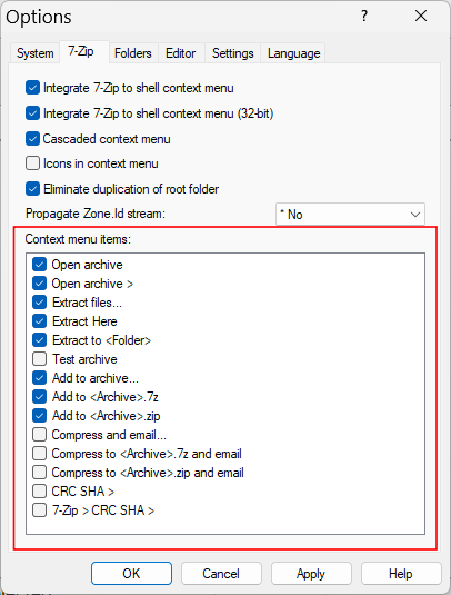 So verwenden Sie 7-Zip unter Windows 11