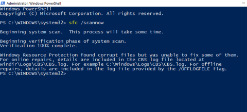 Windows 11 または 10 で「Windows リソース保護により破損したファイルが見つかりましたが、一部を修復できませんでした」を修正する方法