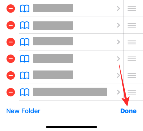 iPhoneのSafariからお気に入りを削除する方法