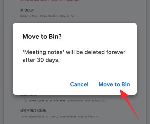 So löschen Sie Dateien von Google Drive auf dem iPhone