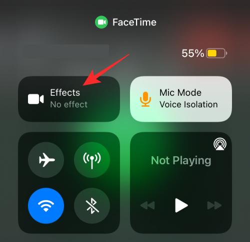 FaceTime でエフェクトを取得および保持する方法