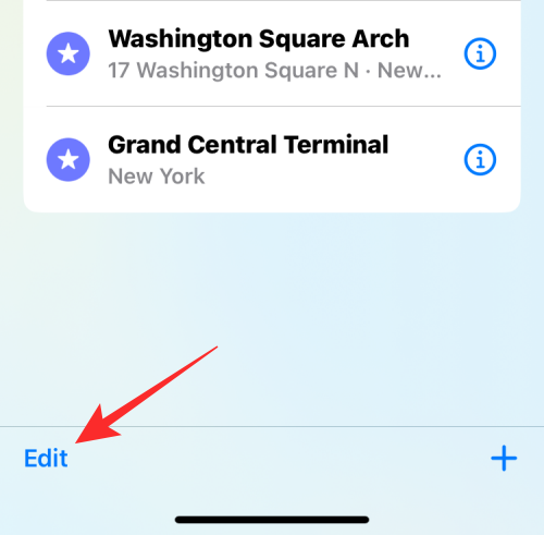 Comment supprimer les favoris sur Apple Maps