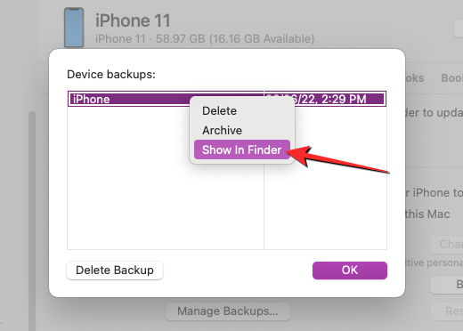 So kopieren Sie Ihre iPhone-Backups auf eine externe Festplatte